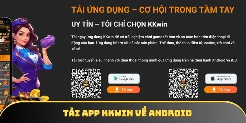 Tải app KKWIN về Android